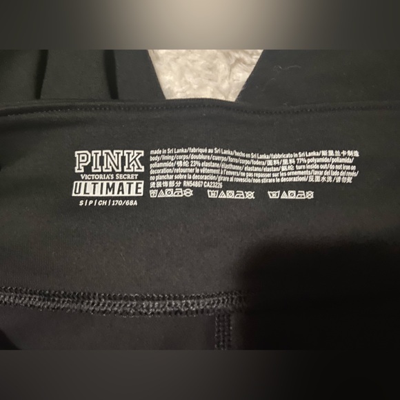 Victoria's Secret PINK | Black Ultimate Leggings | Size Small - Picture 4 of 4